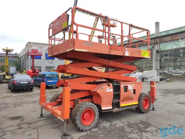 Аренда дизельного подъемника JLG 3394RT (12 метров, г/п - 900кг), фотография 1