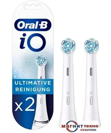 Сменная насадка oral-b io ultimate clean (2 шт, белый), фотография 1