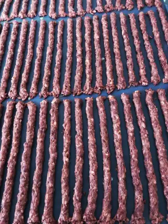 Лакомство для животных Сушёные Колбаски Натуральные, фотография 1