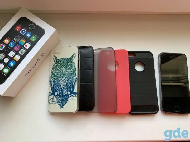 Продам Apple iPhone 5s 16GB Space Gray, фотография 1