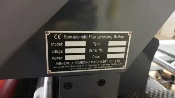 Полуавтоматическая кашировальная машина Youbond 1300B, фотография 3