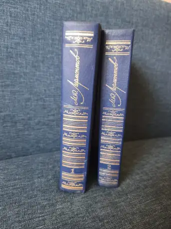 Книги. М. Ю. Лермонтов. В 2- х томах., фотография 2