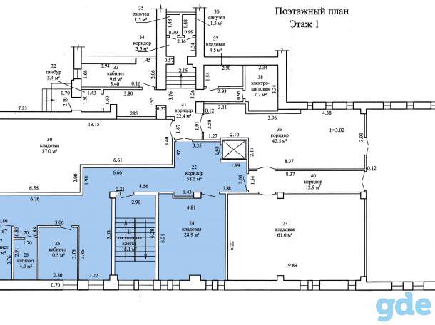 Сдам в аренду торговое помещение 505,3м2 в мкр-не Северный г.Барановичи, фотография 3