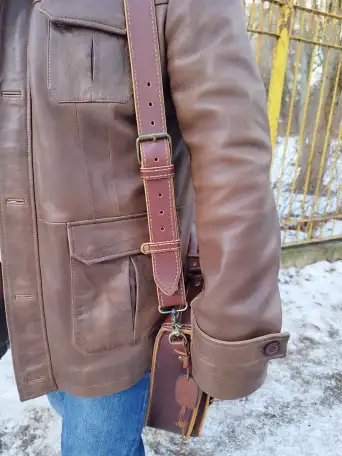 дорожная сумка.кожа., фотография 1