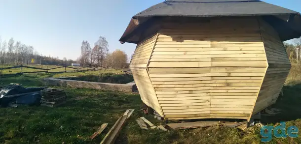 Продам участок рядом с Браславом 15 соток с широким ленточным фундаментом, фотография 2
