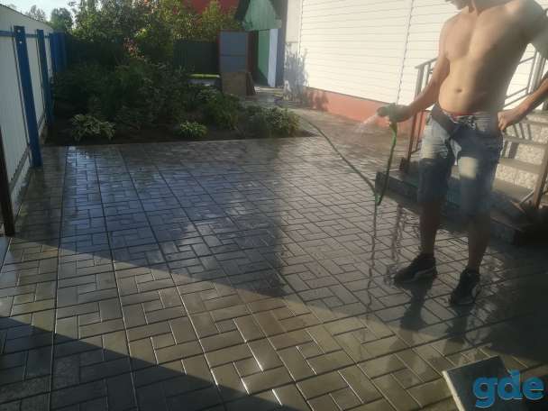 Укладка тротуарной плитки, фотография 2
