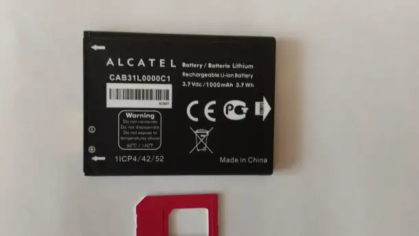 Мобильный телефон кнопочный Alcatel 2001x, фотография 4