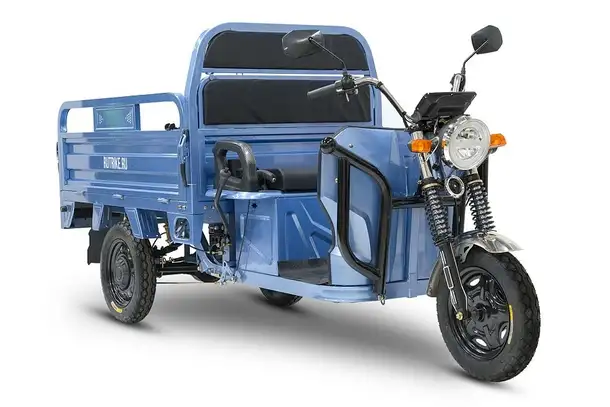 Грузовой электротрицикл rutrike вектор 1500 60v1200w, фотография 1