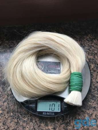 Натуральные волосы 60 см, фотография 2