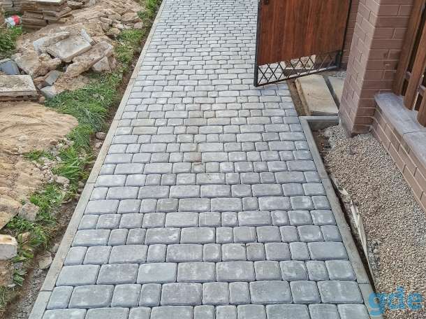 Укладка тротуарной плитки, фотография 8