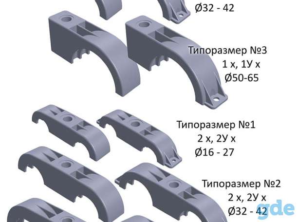 Крепления труб КТР, фотография 2