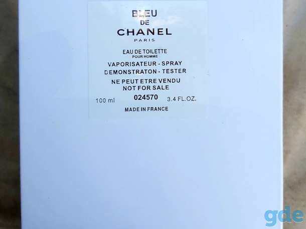 Тестер Blu De Chanel шанель духи, фотография 4
