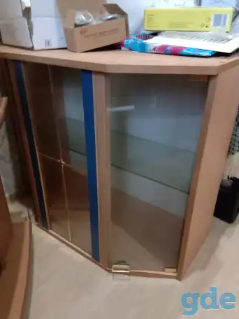 Продам шкафчик кухонный, нависной, со стеклом.н, фотография 1