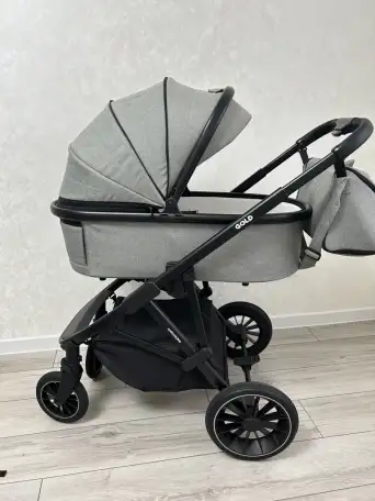 Коляска Chiccolino Gold Grey 2 в 1, фотография 1