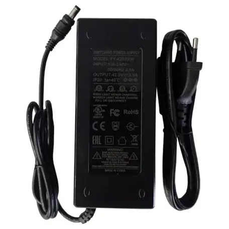 Зарядное устройство 36v 2a li-ion (42v 2.5a), фотография 1