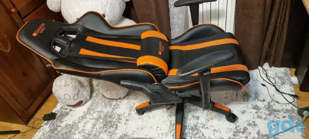 Кресло игровое ''Canyon'' CND-SGCH3 Black/Orange, фотография 7