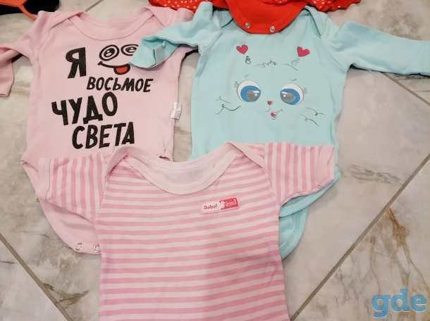 Детская одежда для девочки на 0-6м. Каждая по 3-5р, фотография 3
