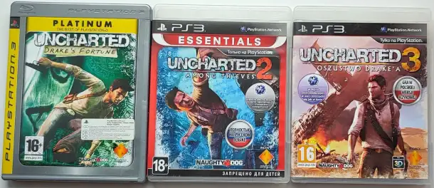 Трилогия Unchartedа для PS3, фотография 1