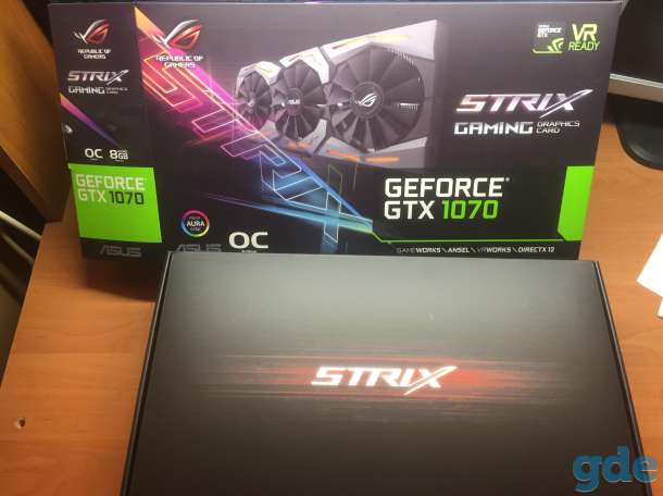 ASUS GeForce GTX 1070 8GB GDDR5 ROG STRIX-GTX1070-O8G-GAMING, фотография 2
