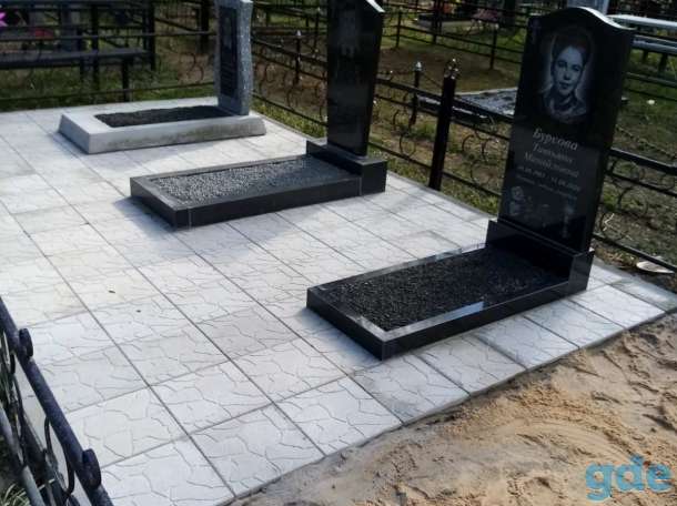 Памятники,установка,благоустройство захоронений., фотография 5