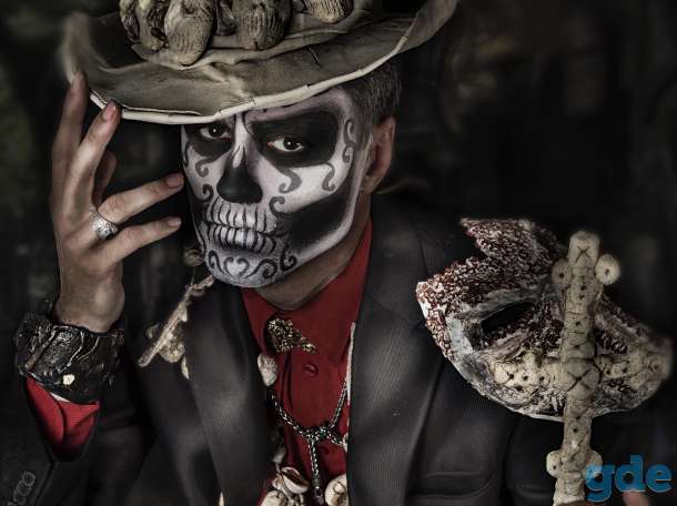 Аквагрим на Halloween, фотография 8