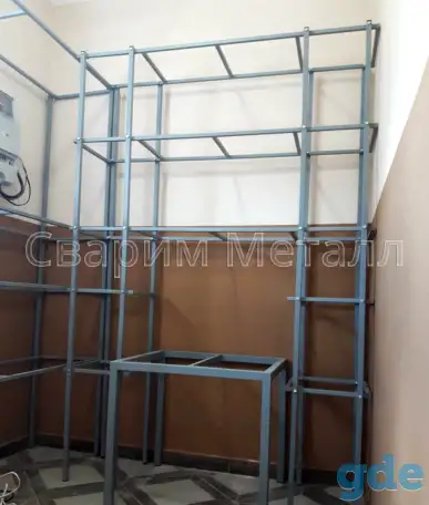 Стеллажи разборные и сварные, из металла, фотография 7