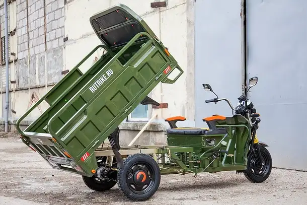 Грузовой электротрицикл rutrike дукат 1500 60v1000w, фотография 9