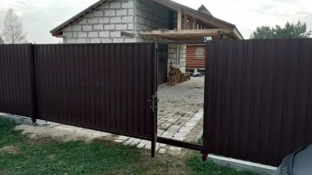 Ворота откатные, фотография 12