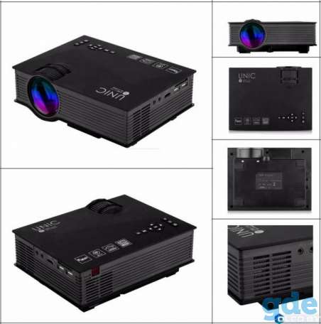 Проектор UC68, Мини LED проектор Unic UC 68 с WiFi, фотография 3