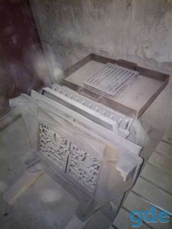 Топка камина с ограждением дракон, фотография 3