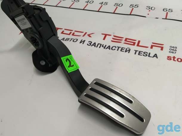 Зап. части для авто Tesla. Накладка педали акселератора (алюминевая) OPTION Tesla model X S RESTA, фотография 2