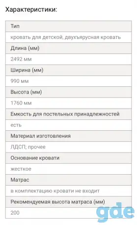 Двухъярусная кровать, фотография 2