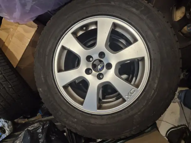 Литые диски Вольво XC60 оригинал 7.5x17, 5x108, ET55,  4 шт. Отличное состояние, фотография 4