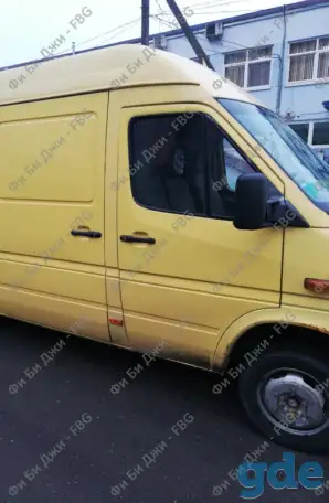Двери передние Мерседес Спринтер W901-905, из стеклопластика, фотография 6
