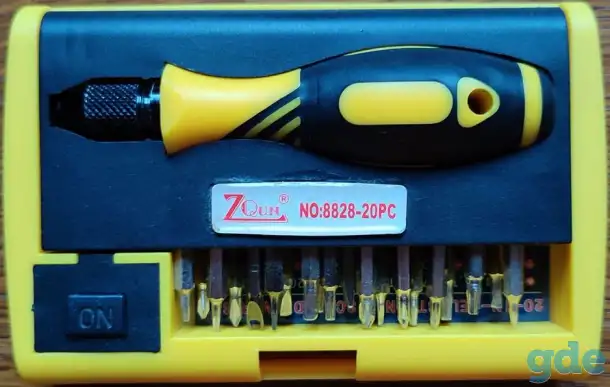 Набор отвёрток ZQun 8828-20pc, фотография 1