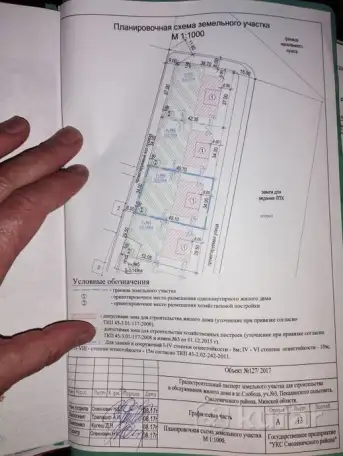 Участок с ГОТОВЫМ ФУНДАМЕНТОМ в 38 км от МКАД, Слобода, Пекалинский сельсовет, Смолевичский район, область, фотография 2