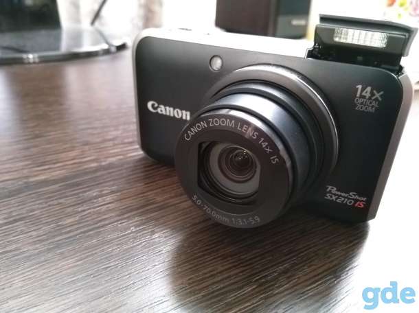 Фотоаппарат Canon SX 210IS, фотография 1
