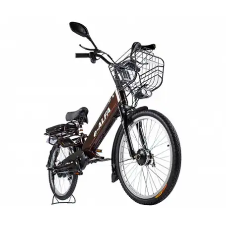 Электровелосипед green city e-alfa gl 500w, фотография 5