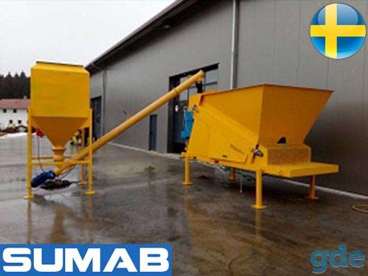 Мобильный бетонный завод Sumab Mini., фотография 1