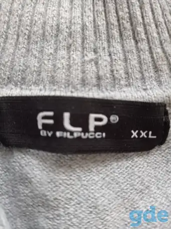 Трикотажная рубашка-поло FLP XXL Турция, фотография 3