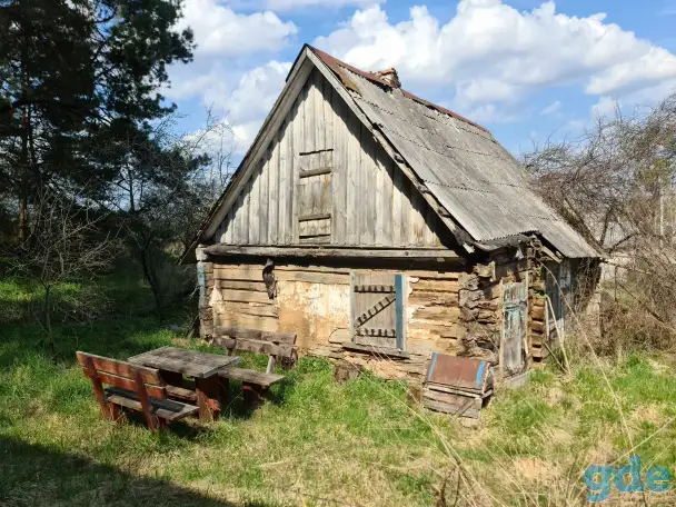 Продается дом 6*8 м (31.5 м2) с большим гаражем и с недостроенной двухэтажной баней в а.г. Жировичи около леса. Участок, фотография 5