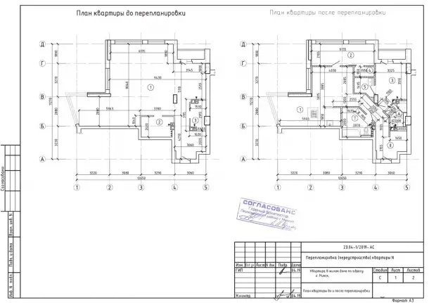 Перепланировка квартир, фотография 2
