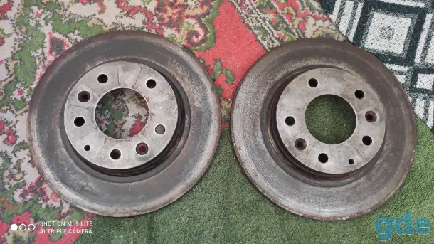 Тормозные диски Mazda 6 GH 2007-12г.Зад., фотография 2