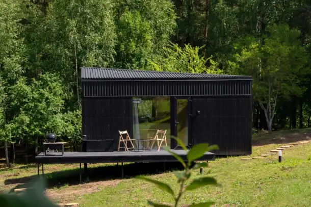 Панорамные домики Nomad Houses в аренду на Браславских озерах, Витебская область, район, Межанский сельсовет, СТ Струсто, фотография 11