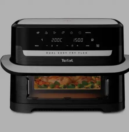 Аэрогриль Dual Easy Fry Flex EY9228E0, 9 л, 7 программ, фотография 1