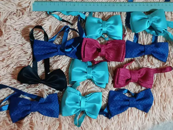 Галстук бабочка для взрослых и детей handmade, фотография 1