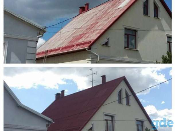 Очистка крыш от мха и грязи, фотография 1