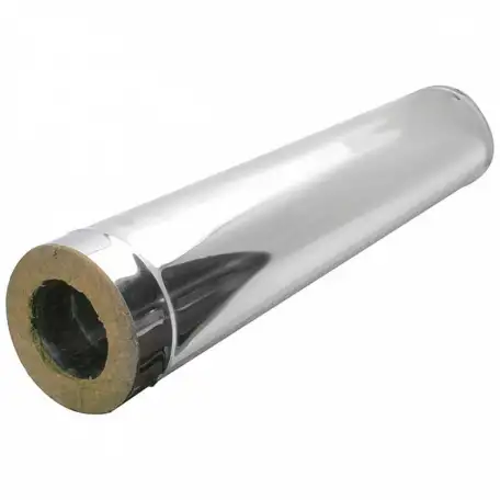 Дымоходы D 80-450 мм, L 0,25-3 м, s 0,5-1 мм, Материал.: AISI 304; AISI 316..., фотография 1