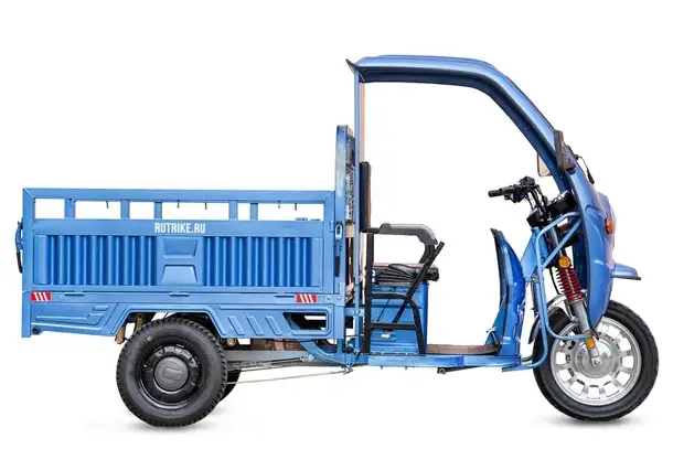 Грузовой электротрицикл rutrike гермес pro 1500 72v1500w, фотография 9