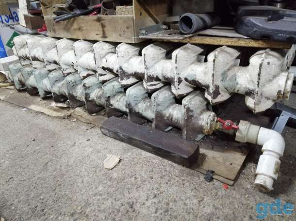 Батареи чугунные 11 секций(рёбер), фотография 1